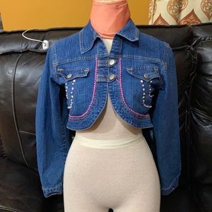 ⭐️ GeGe Girls Size 14 Bolero jacket Y2k